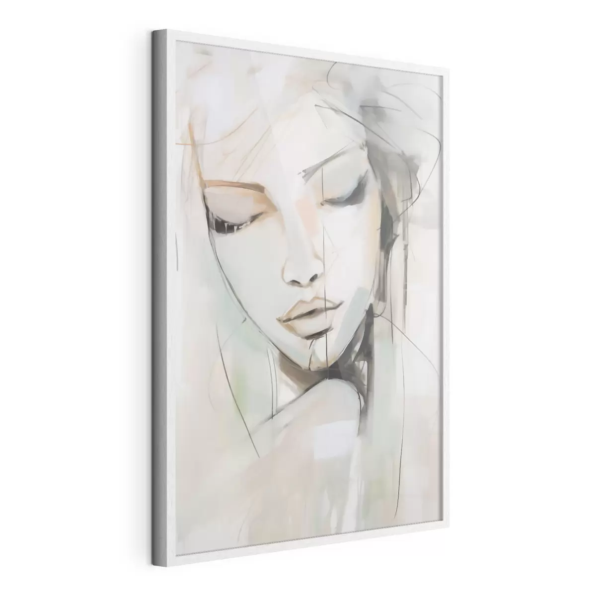 Affiche Portrait, imitation d'un tableau f50979