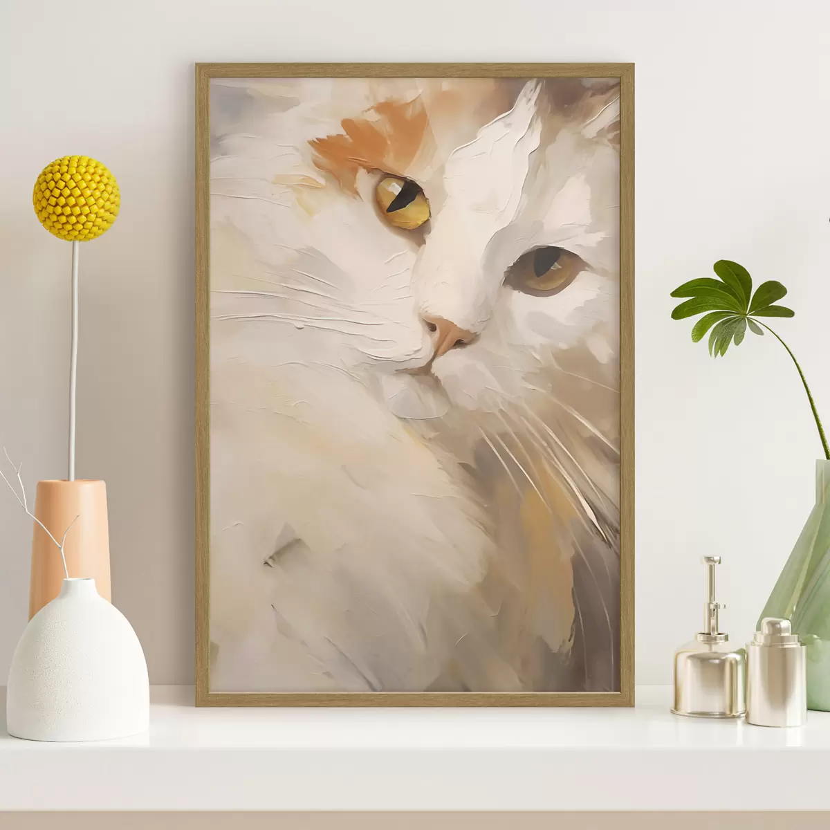 Affiche Chat, peinture d'imitation f50987