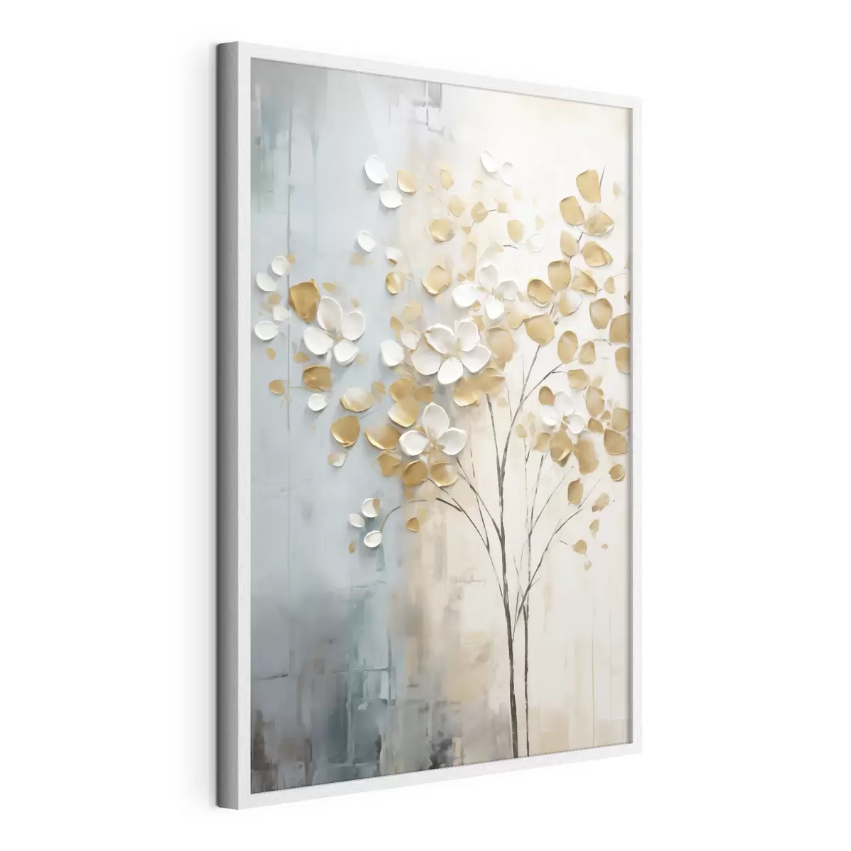 Poster Abstracte boom, imitatieschilderij f50991