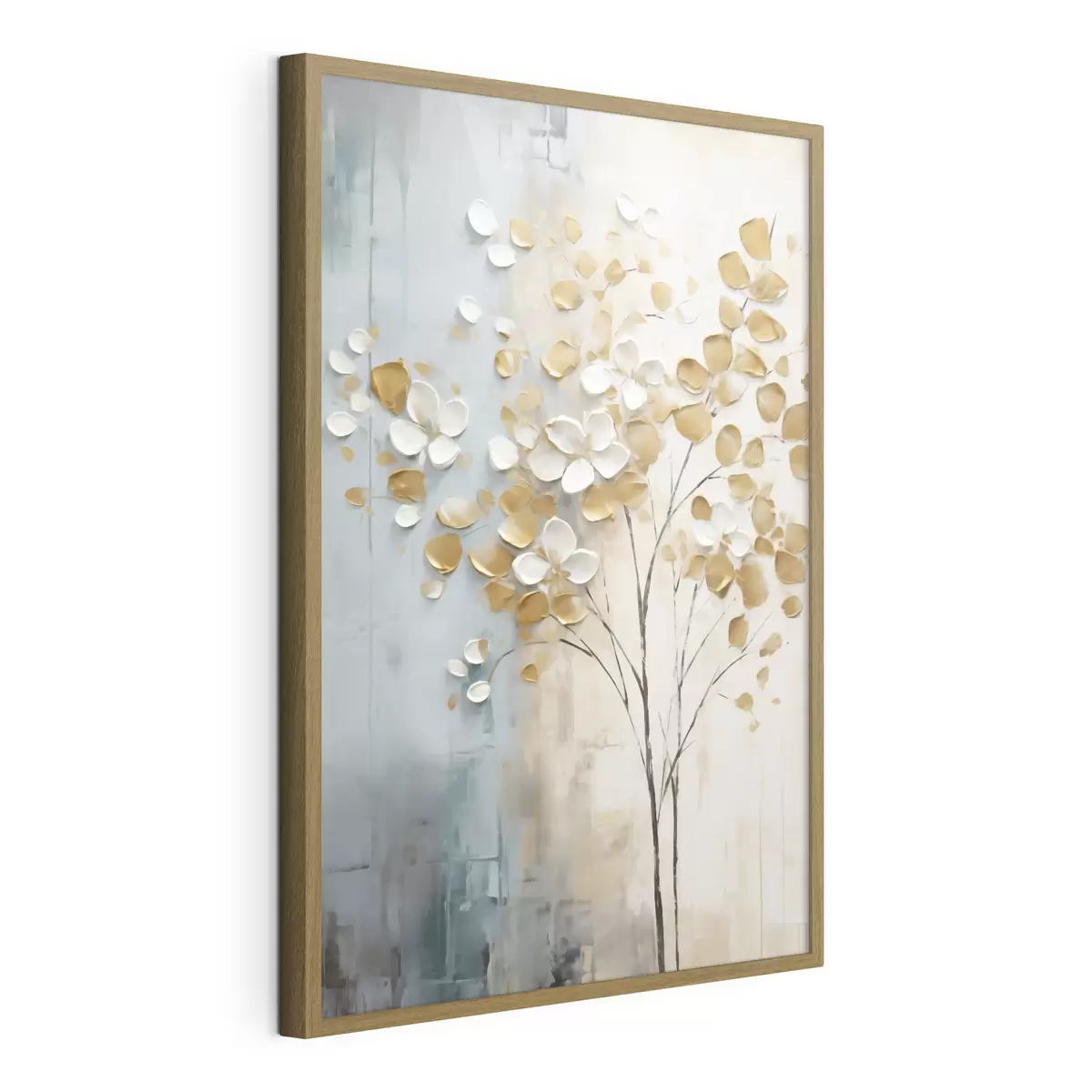 Poster Abstracte boom, imitatieschilderij f50991