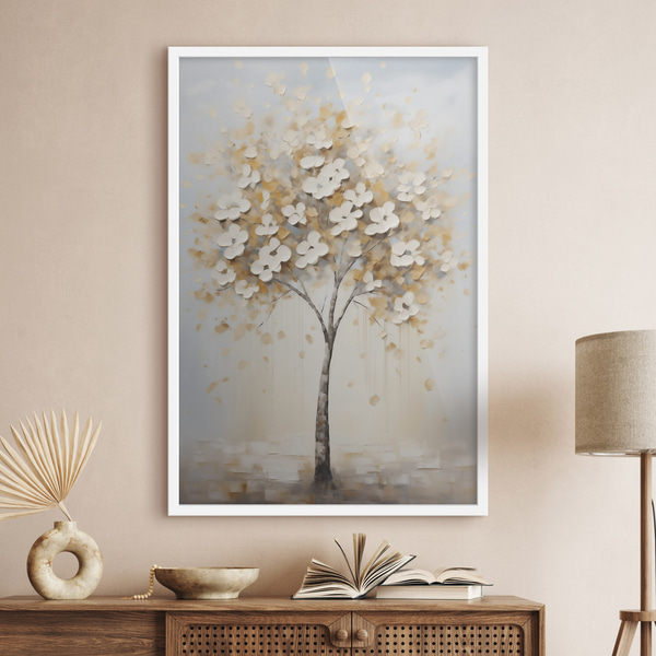 Poster Boom, schilderij in imitatie, Affiches Uniek, f50992wh : Uwalls