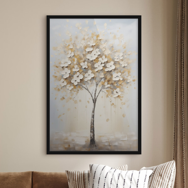 Poster Boom, schilderij in imitatie, Affiches Uniek, f50992bk : Uwalls