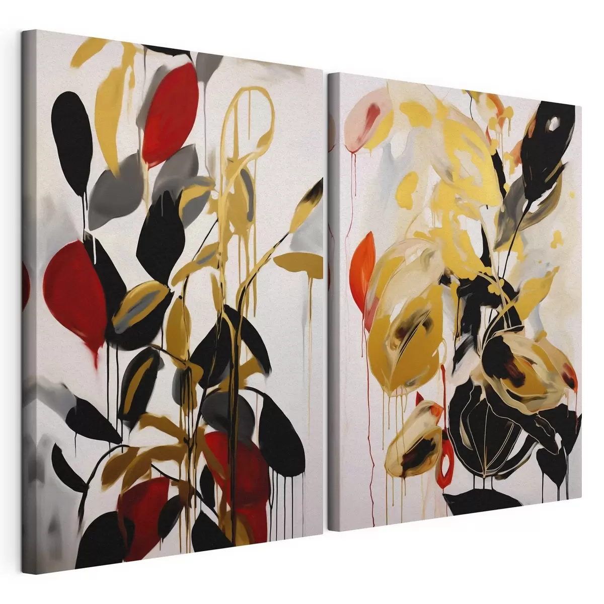  Schilderijen Chaotische abstractie, imitatie van de schilderkunst m31061