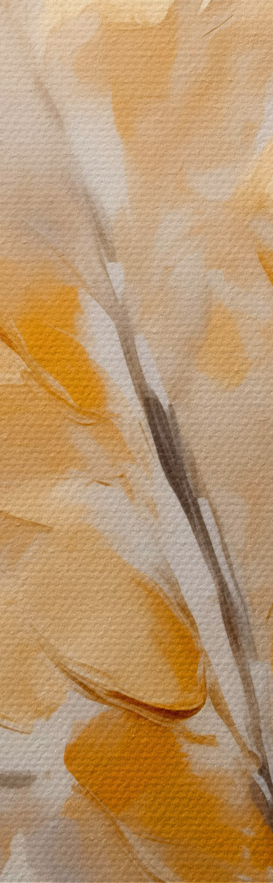  Peintures Feuillage abstrait, peinture d'imitation m31066