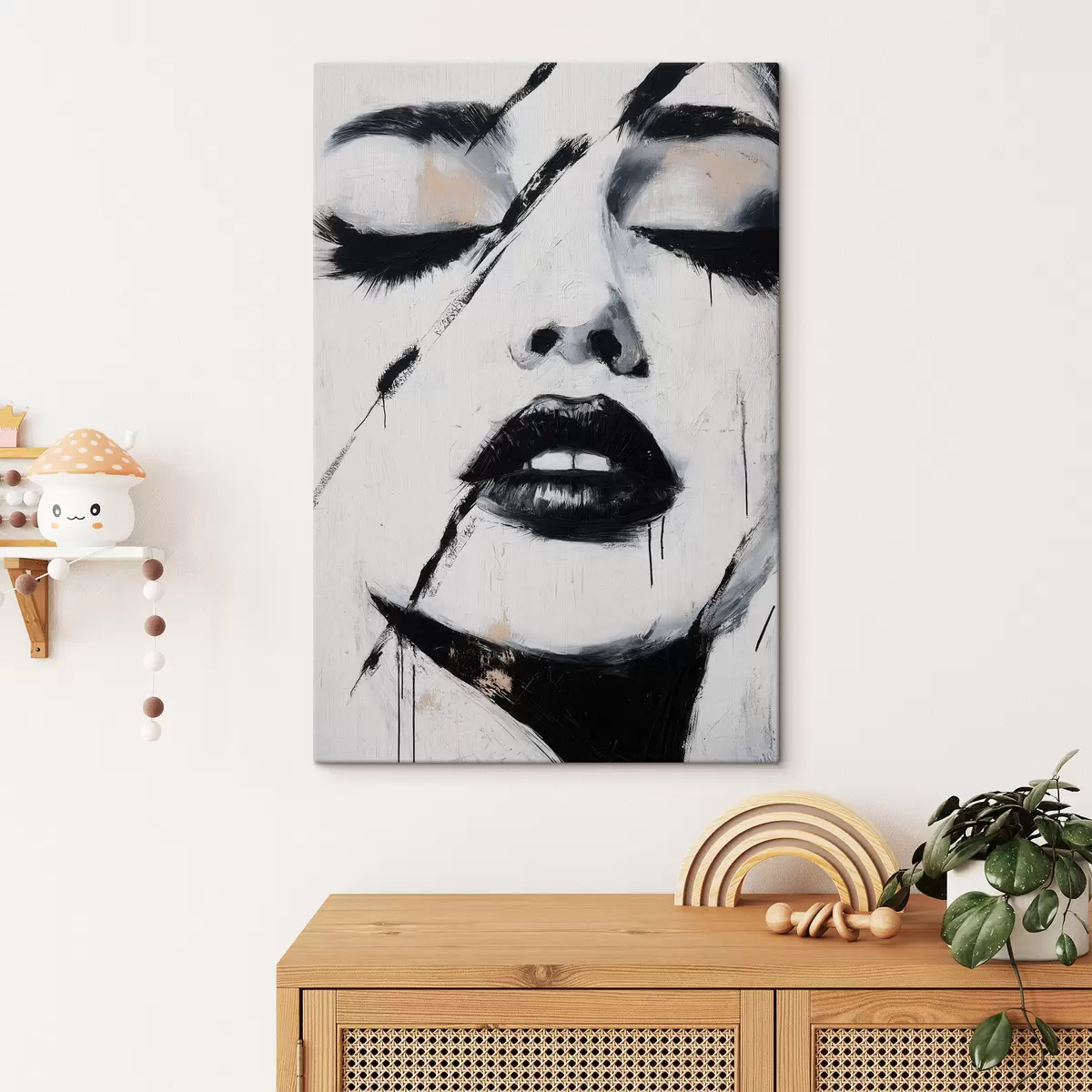  Peintures Portrait abstrait s50999