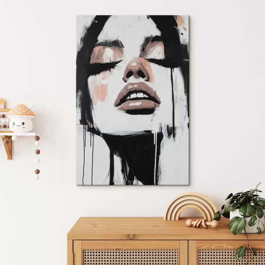  Schilderijen Abstract portret s51000