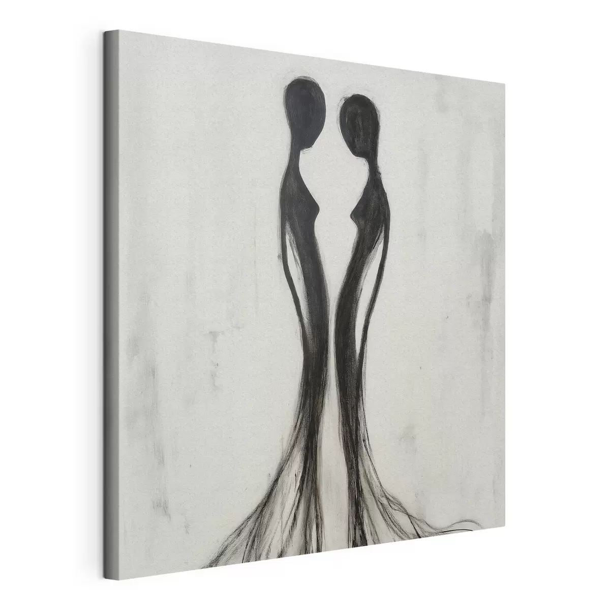  Peintures Silhouettes féminines abstraites s51004