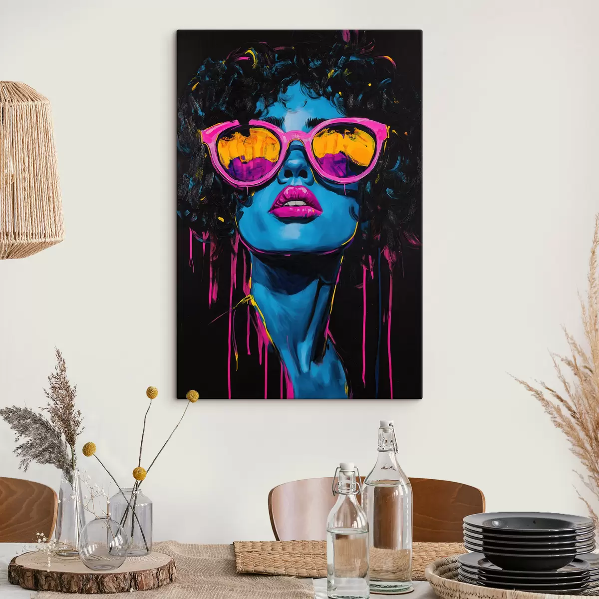  Peintures Portrait abstrait s51009