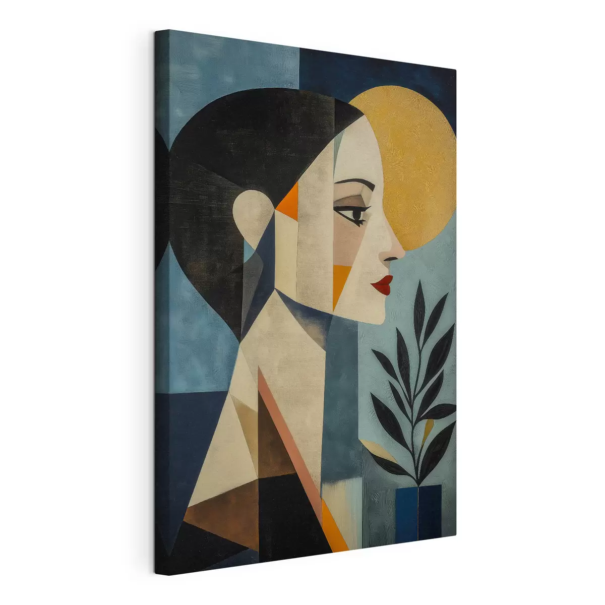  Peintures Profil géométrique s51010