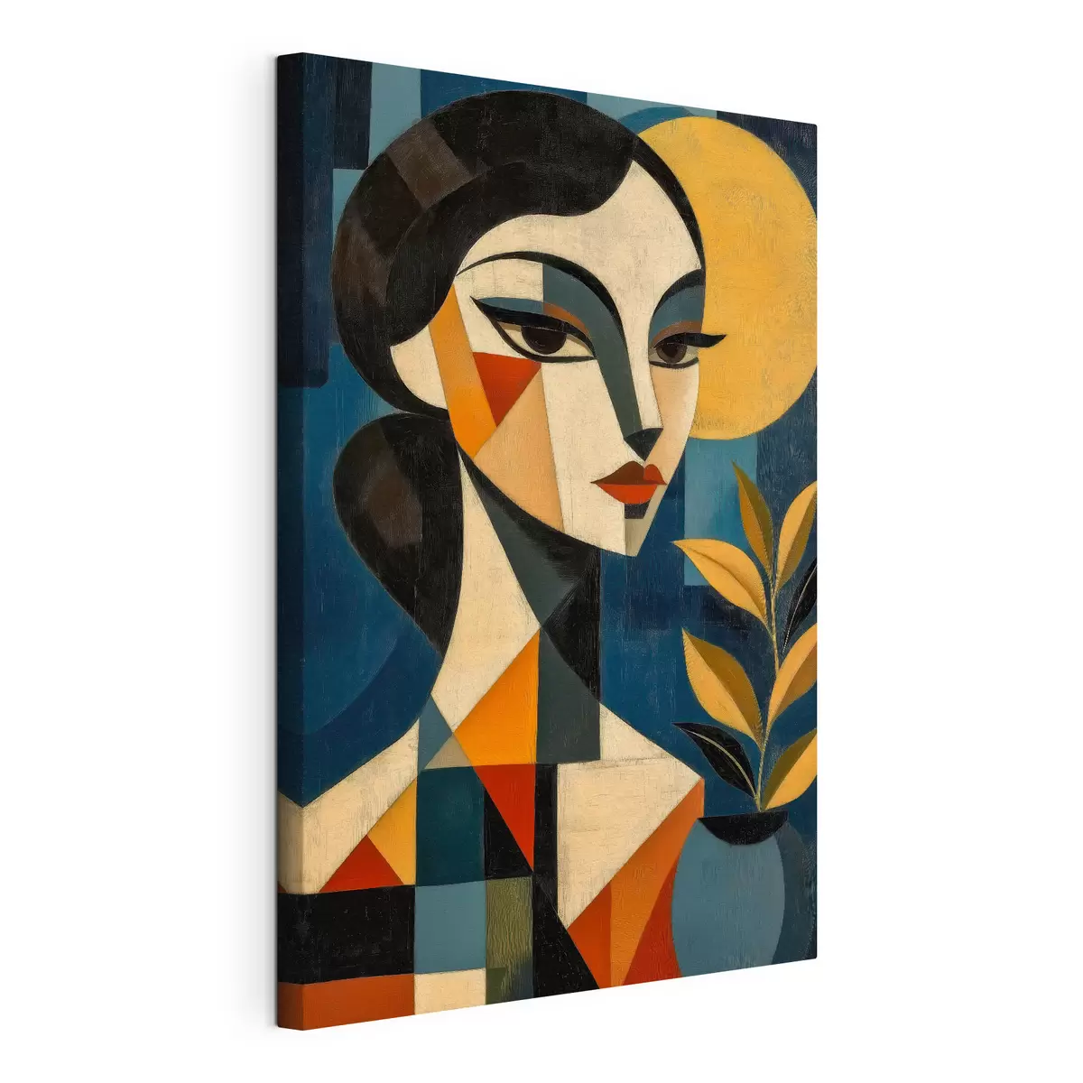  Peintures Profil géométrique s51011