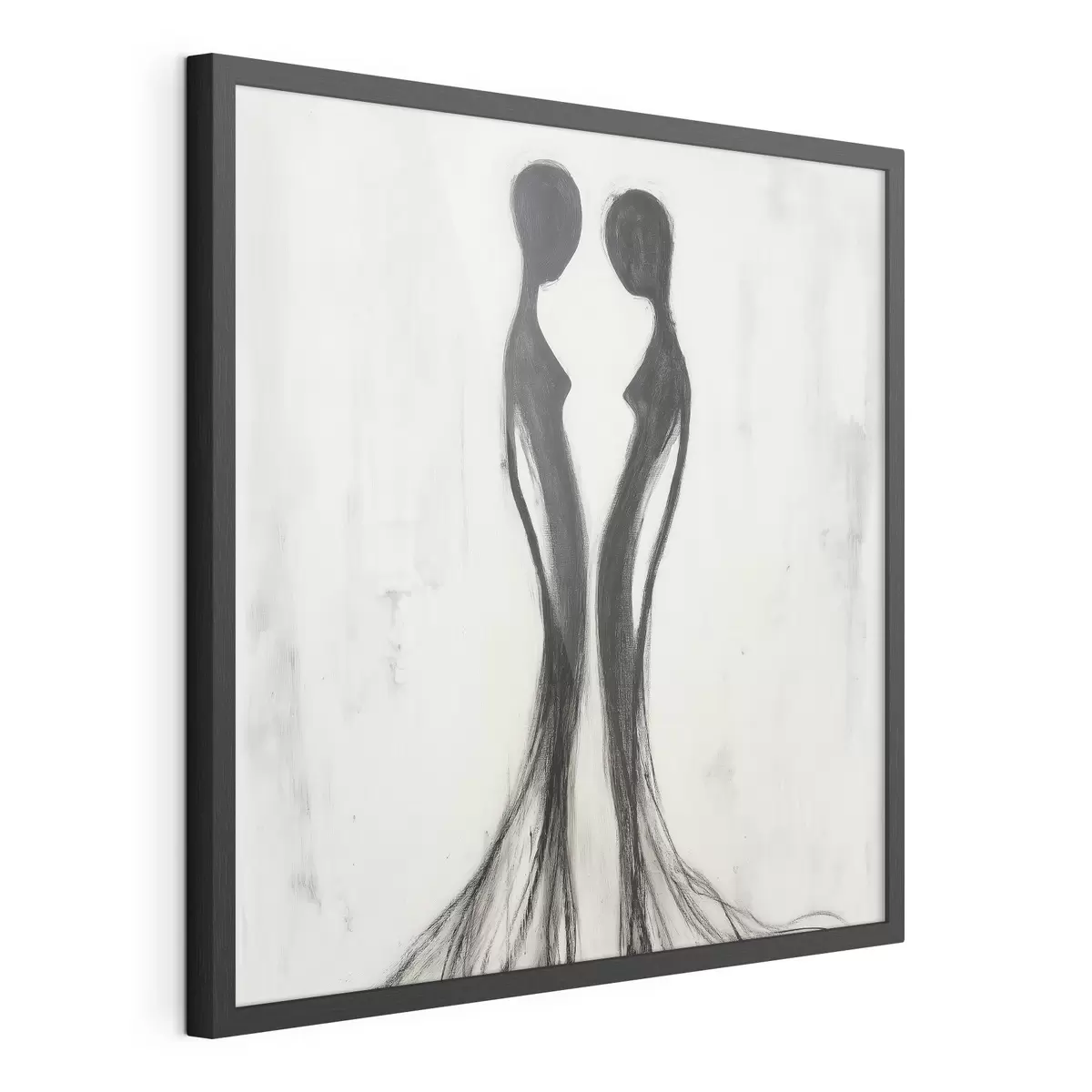 Poster Abstracte vrouwelijke silhouetten f51004