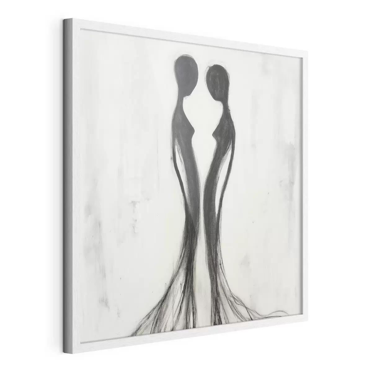 Poster Abstracte vrouwelijke silhouetten f51004
