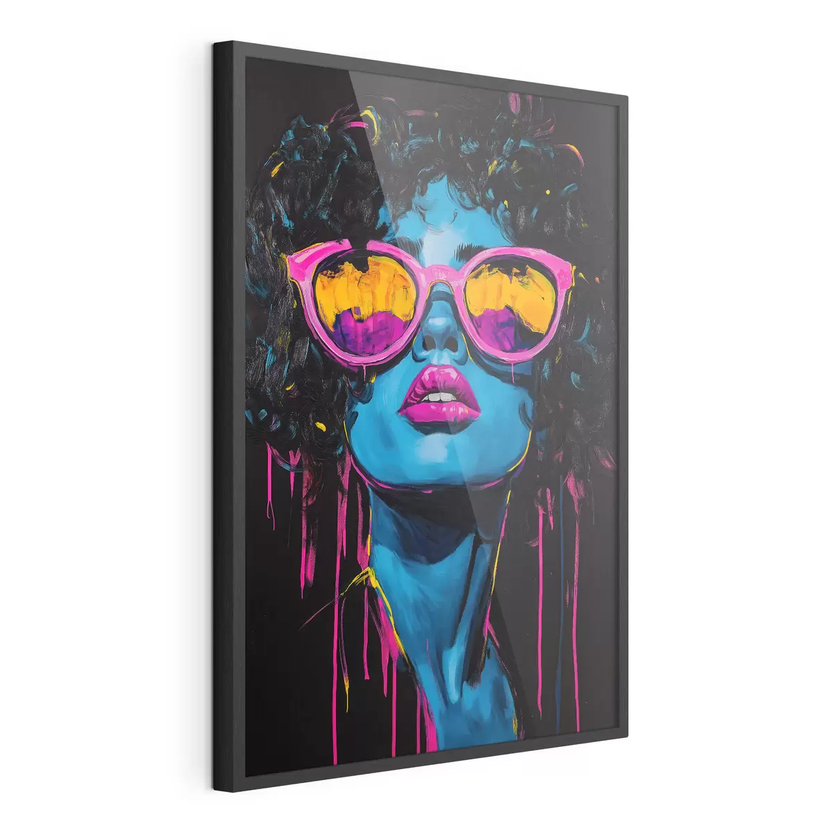 Affiche Portrait abstrait f51009