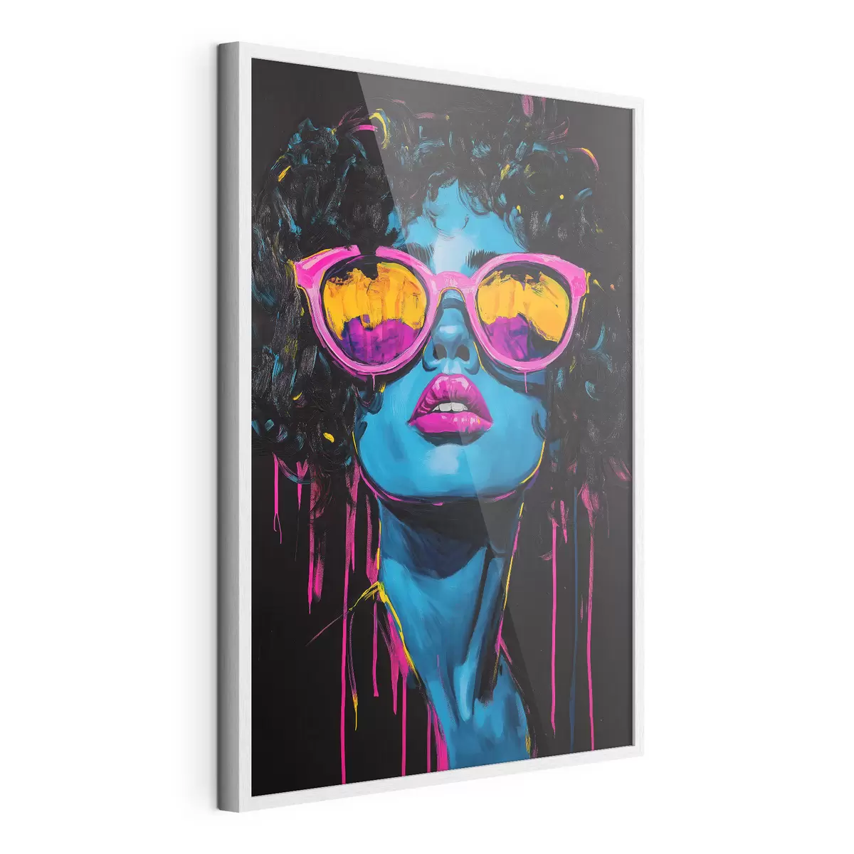 Affiche Portrait abstrait f51009