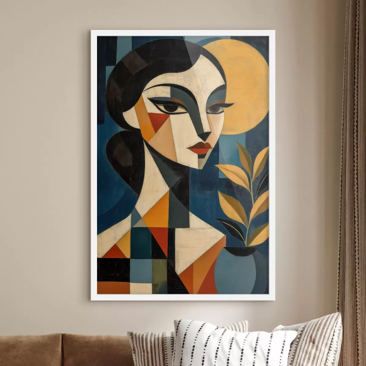 Affiche Profil géométrique f51011