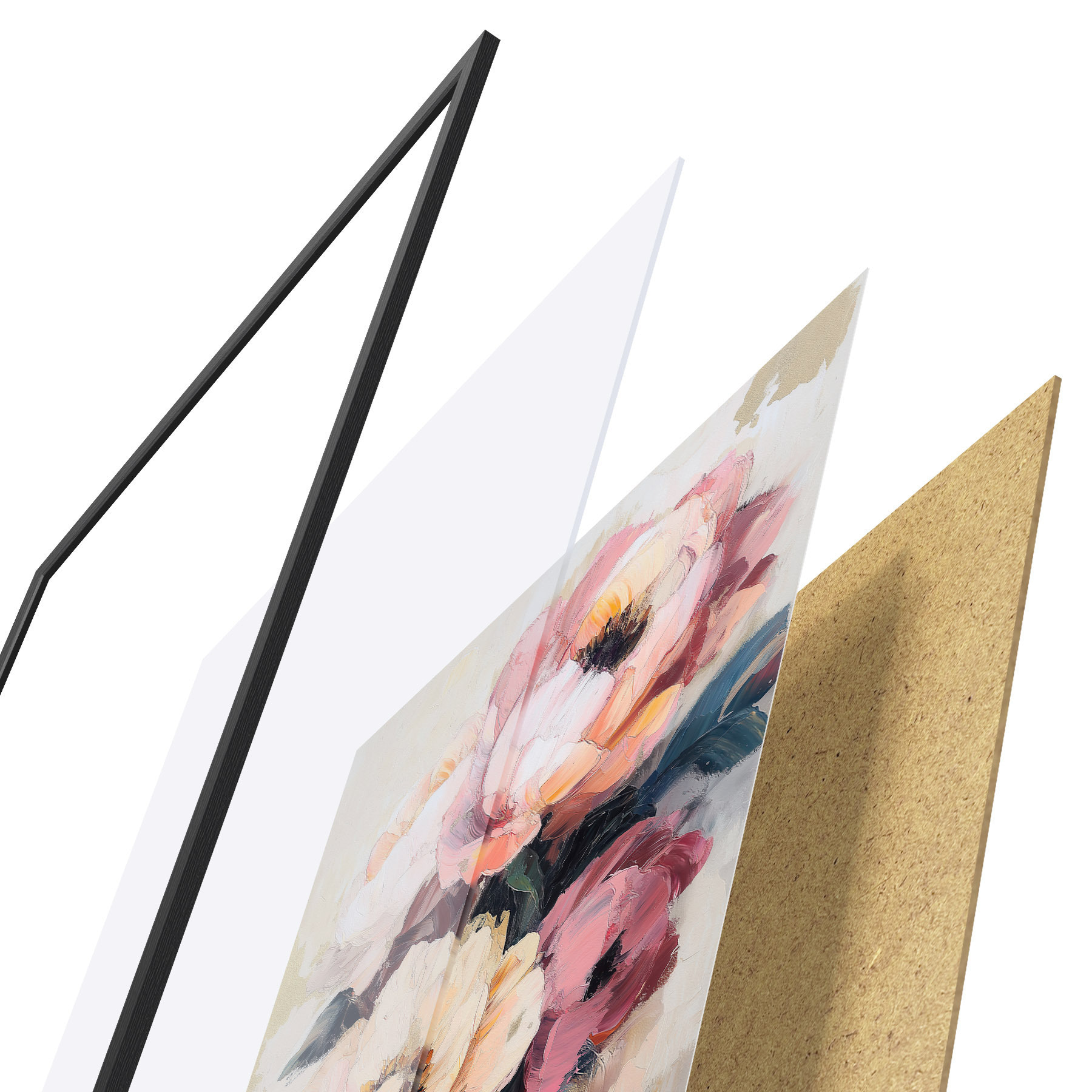 Poster Pioenrozen d31071