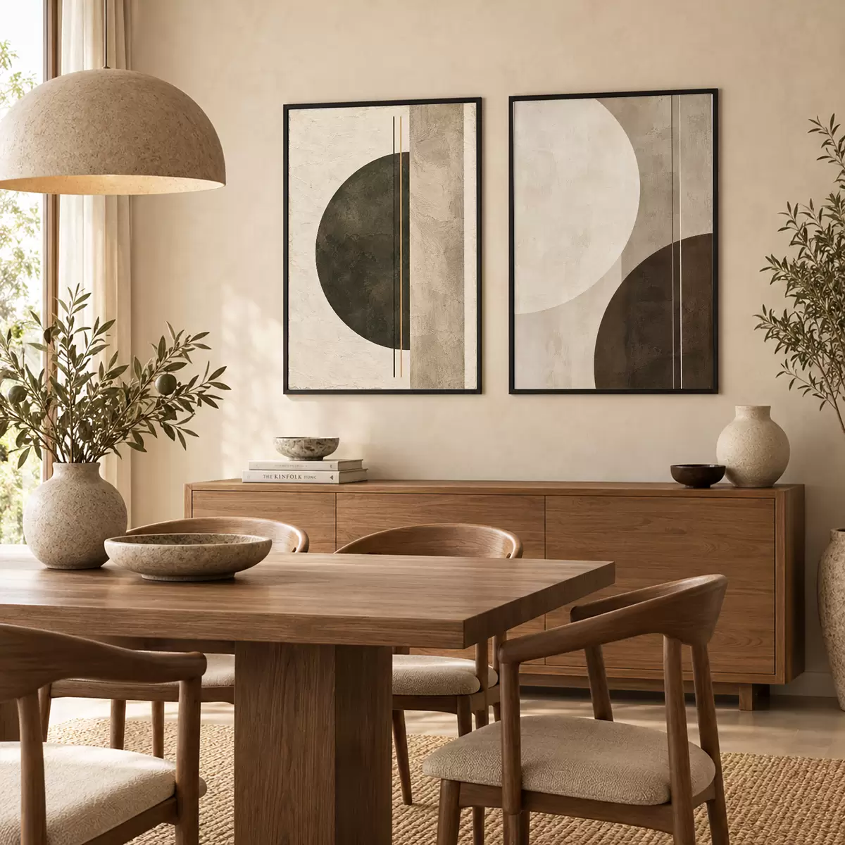 Poster De geometrie van de rust d31056