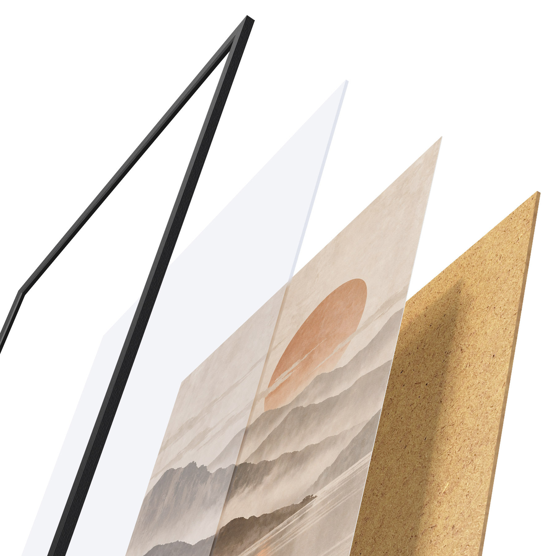 Poster Mediterrane rust f50723