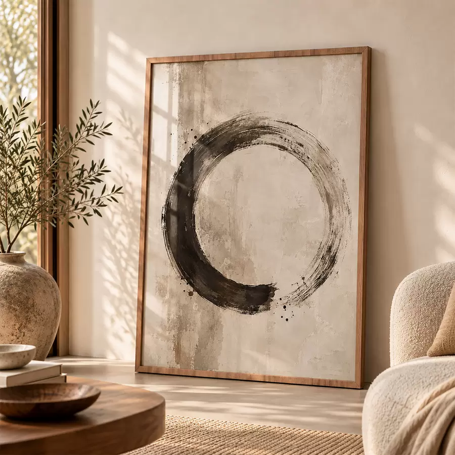 Papier peint photo Cercle Zen f50724