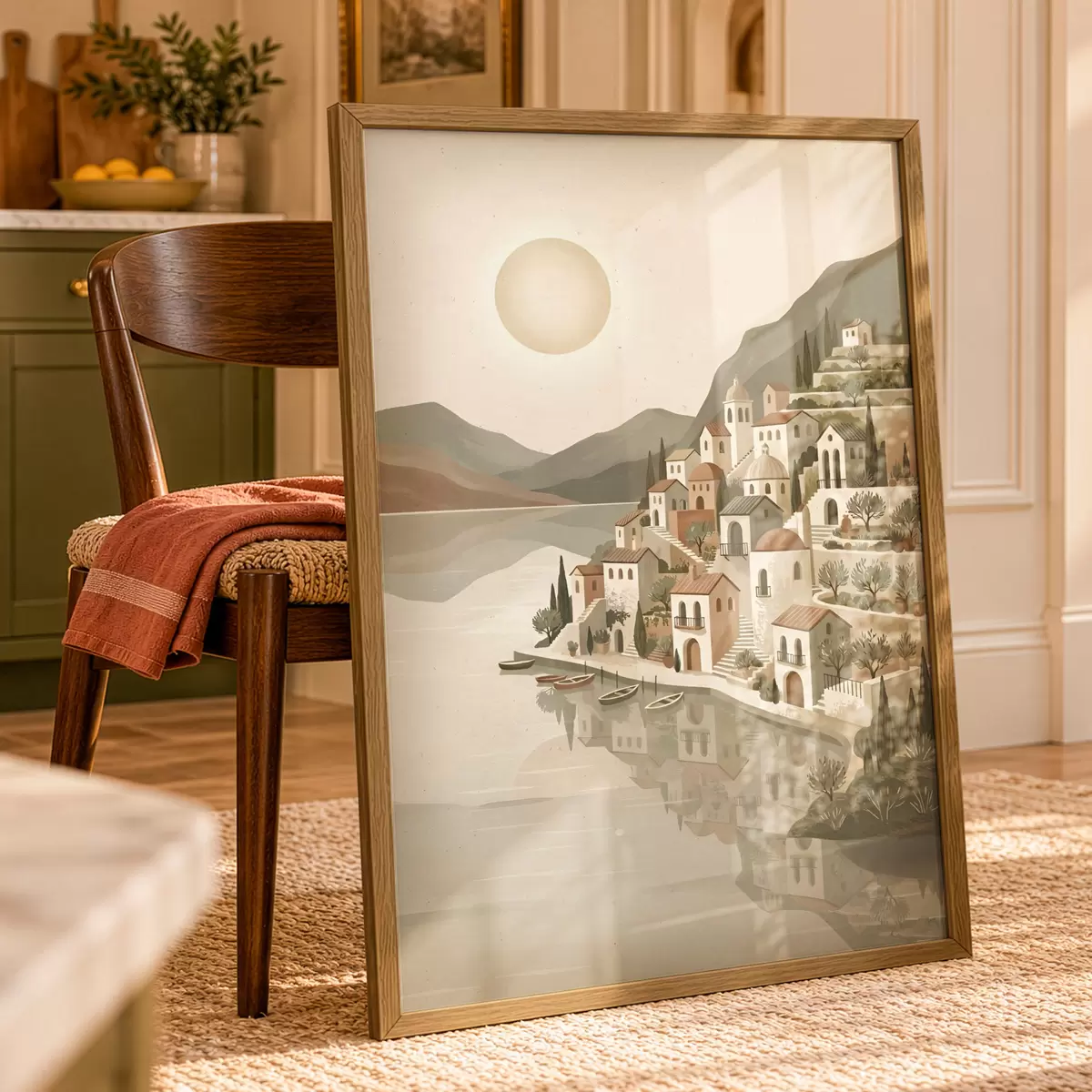 Poster Olijfboomgaard f50888