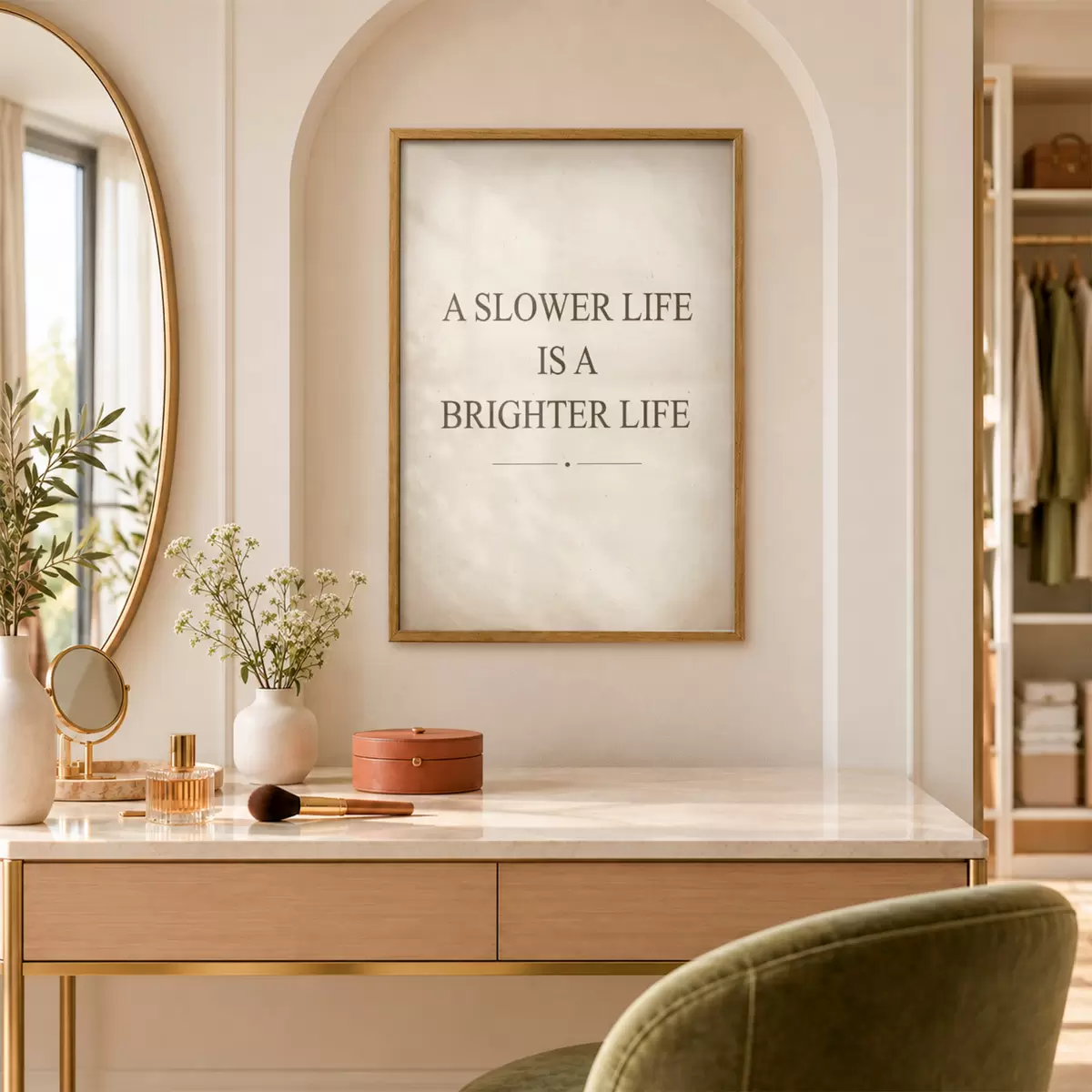 Poster Toscaanse stilte f50890