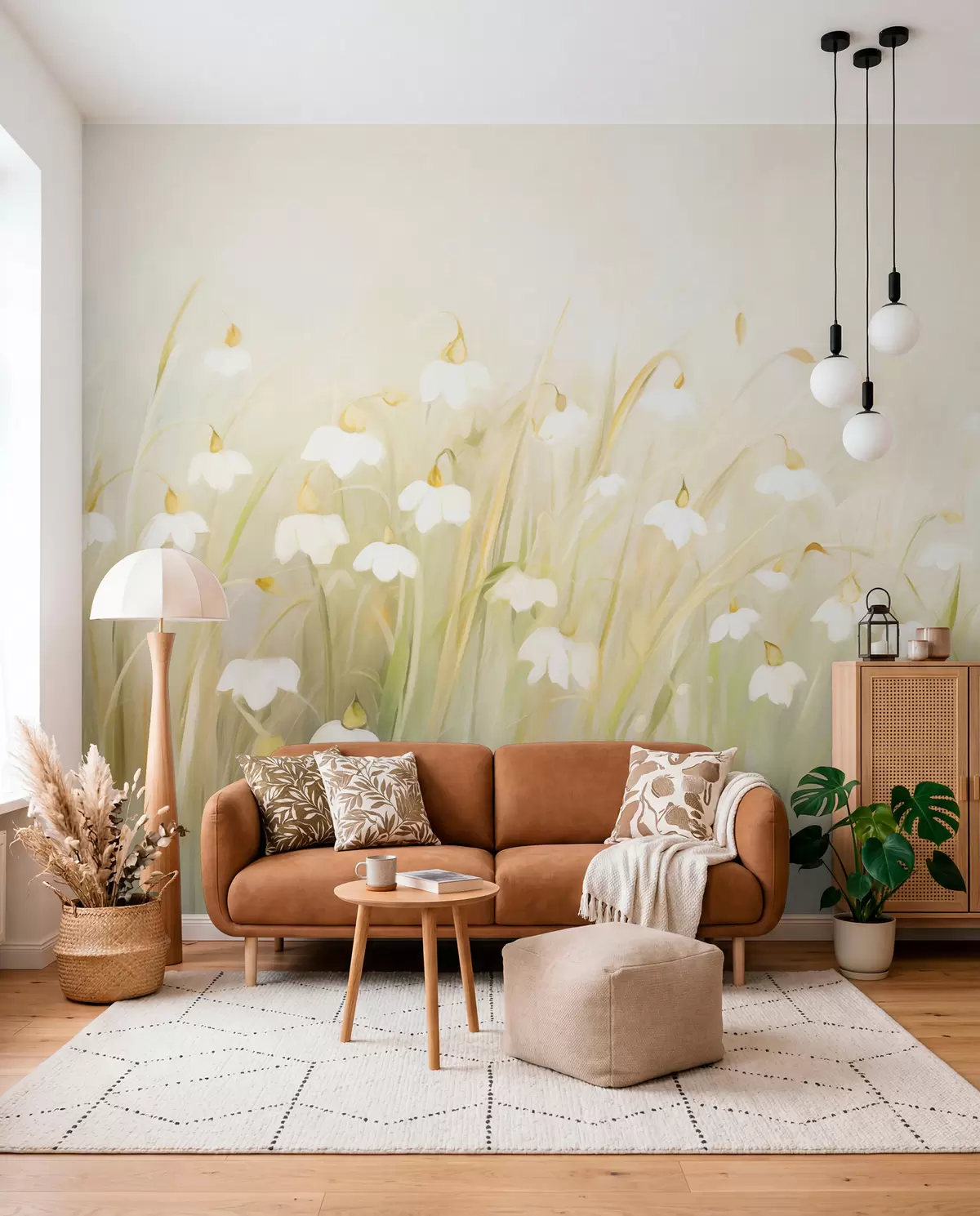 Fotobehang Wilde bloemen w05830