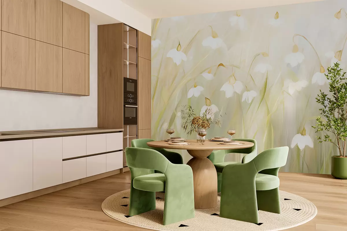 Fotobehang Wilde bloemen w05830