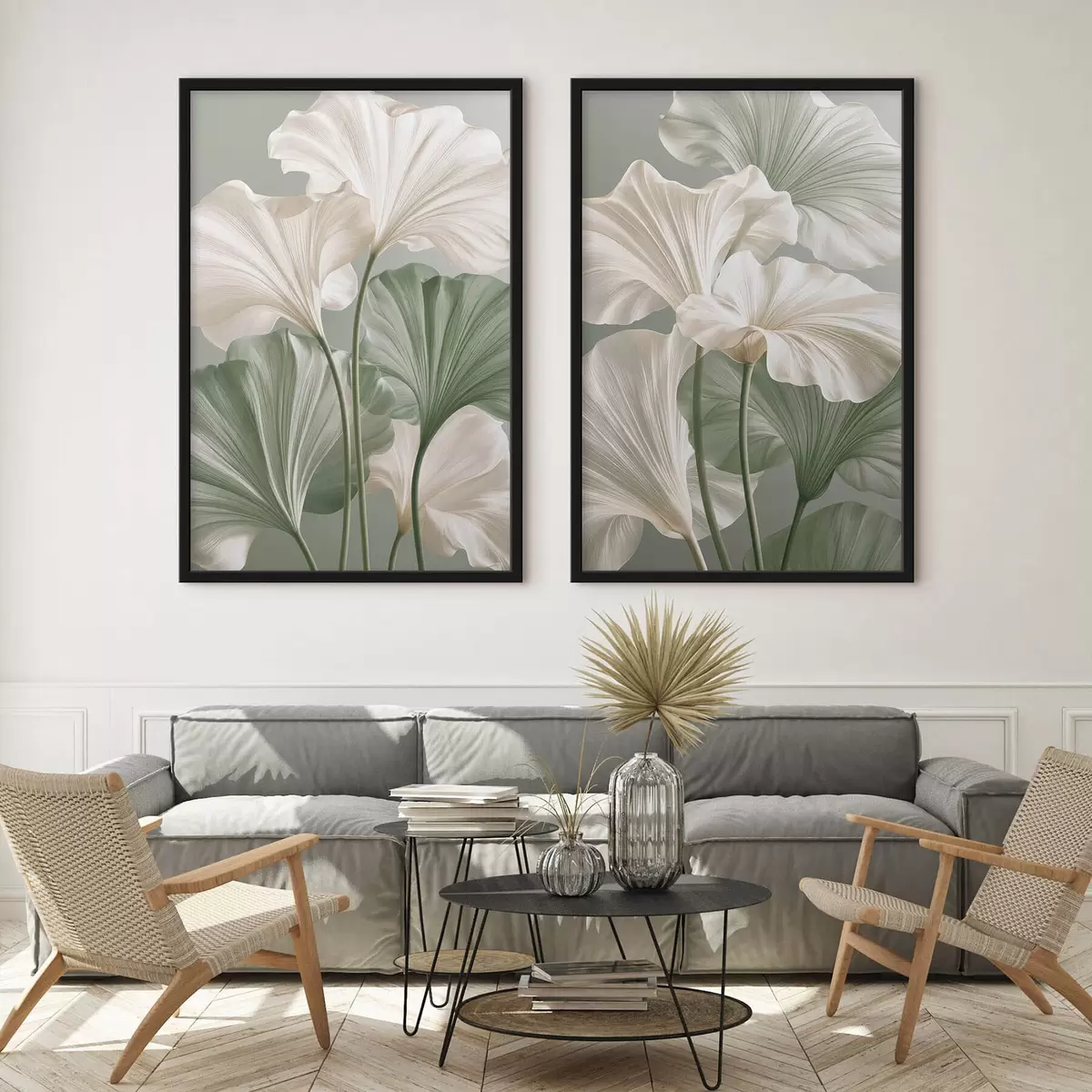 Affiche Feuilles délicates d31037