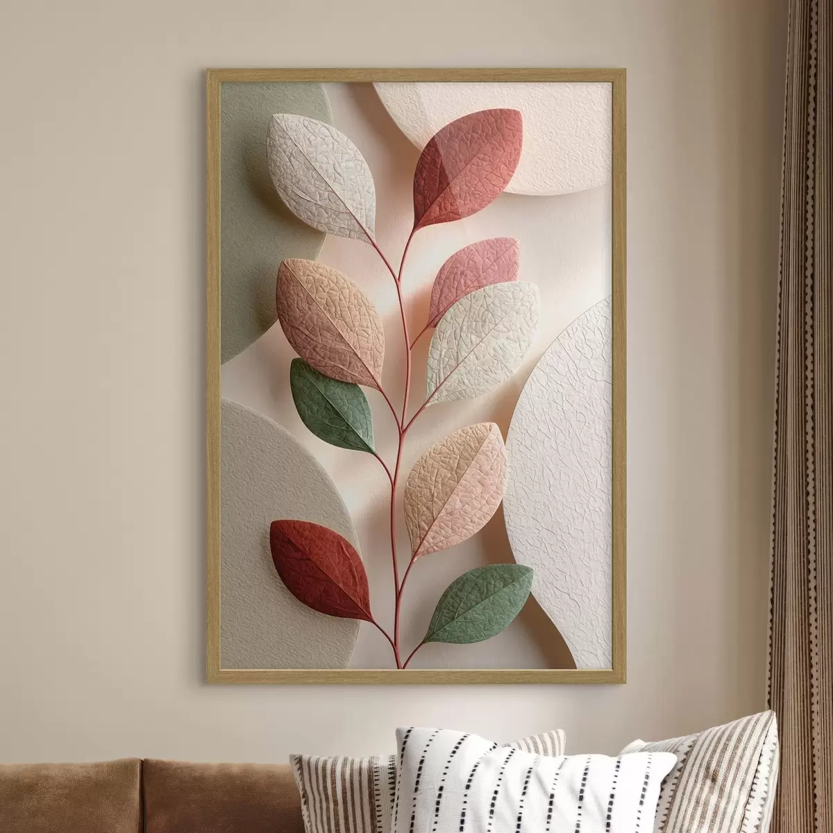 Poster Moderne botanische compositie f50864