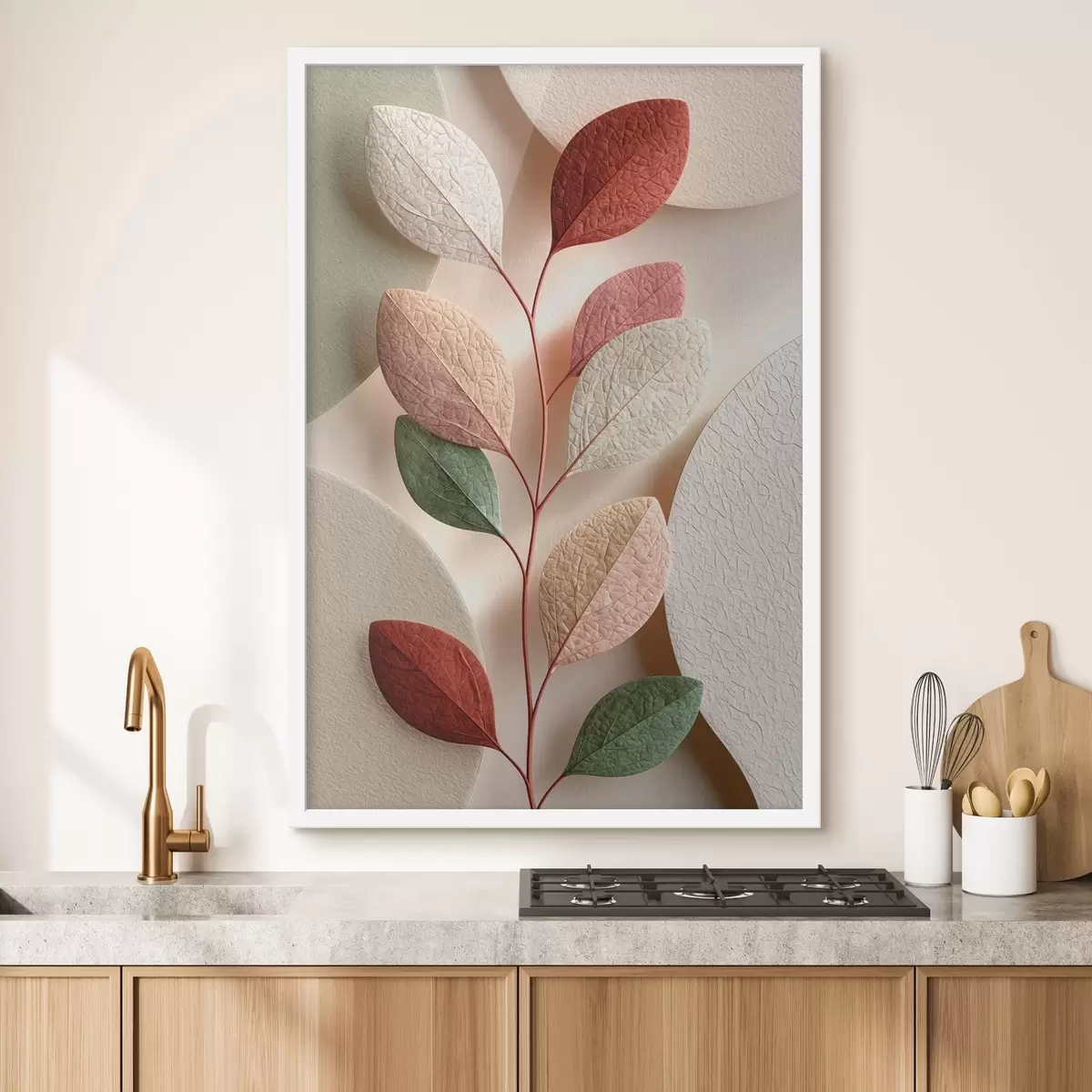 Poster Moderne botanische compositie f50864