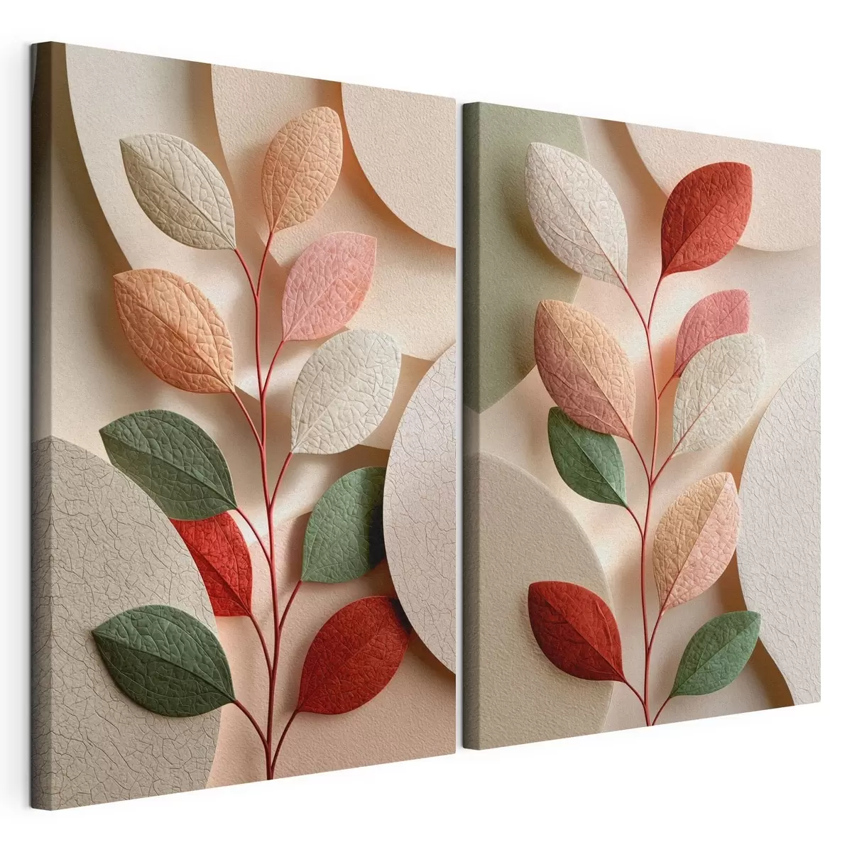  Peintures Branche aux formes géométriques m31036