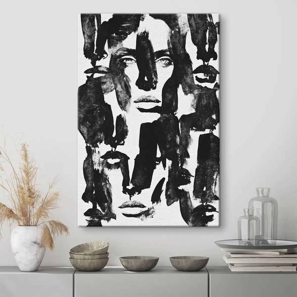  Peintures Portraits abstraits s50861