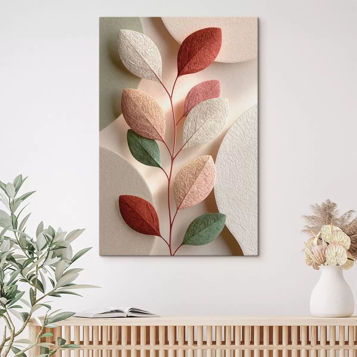  Peintures Composition botanique moderne s50864