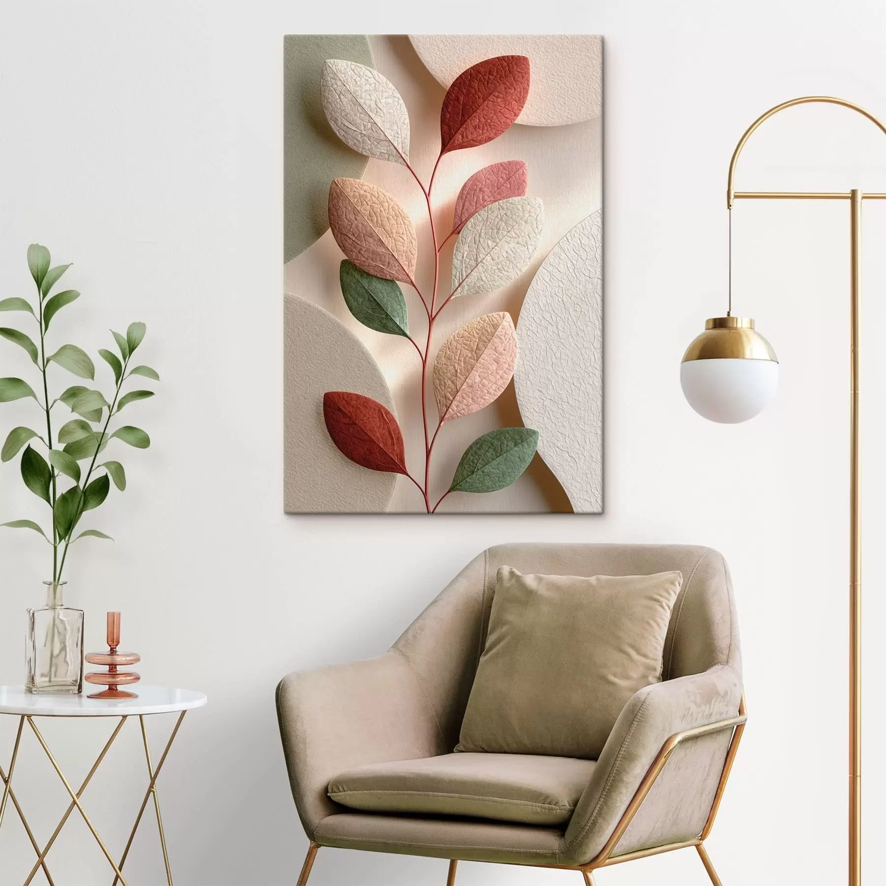  Peintures Composition botanique moderne s50864