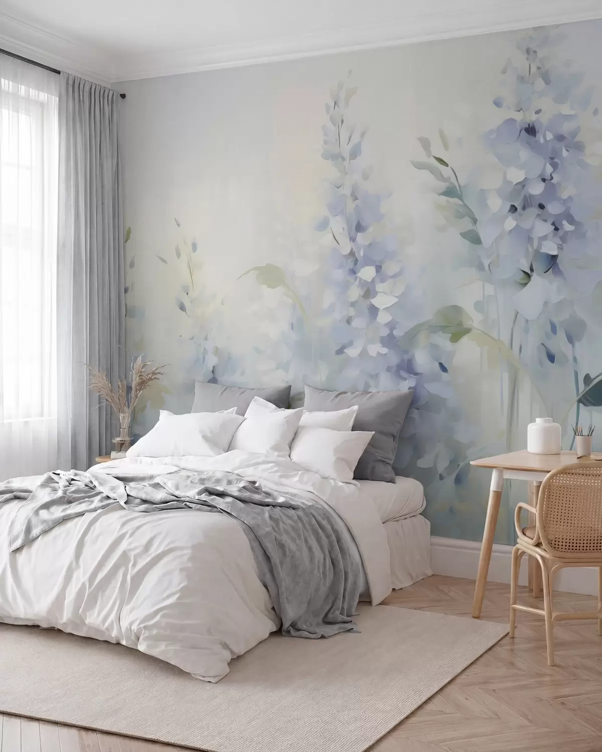 Fotobehang Abstracte bloemen w05995