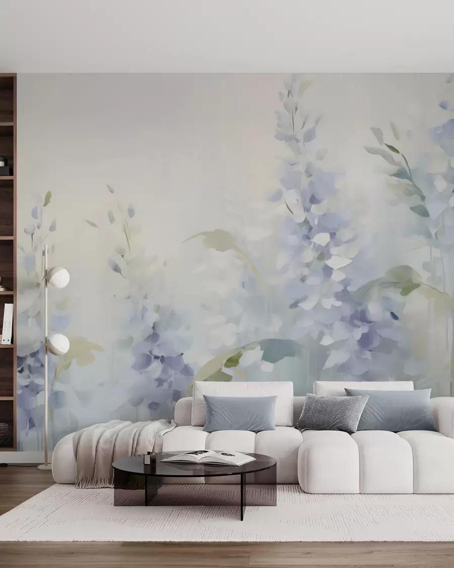 Fotobehang Abstracte bloemen w05995