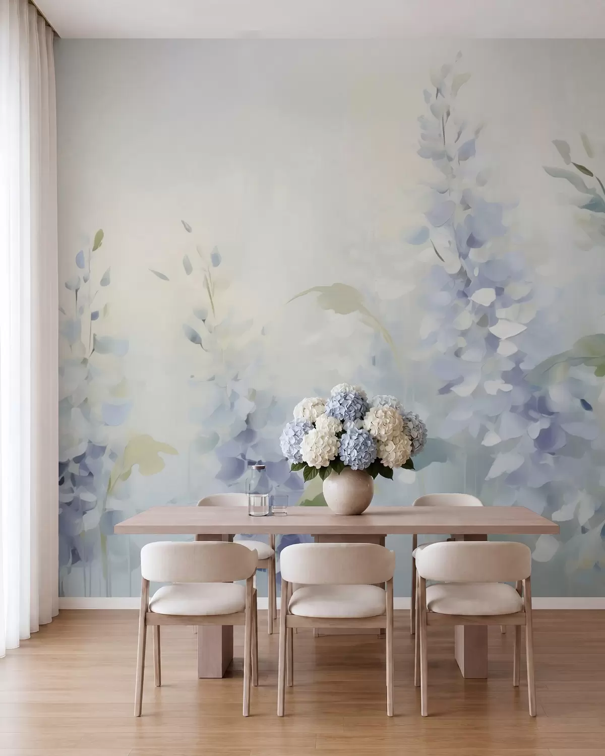 Fotobehang Abstracte bloemen w05995