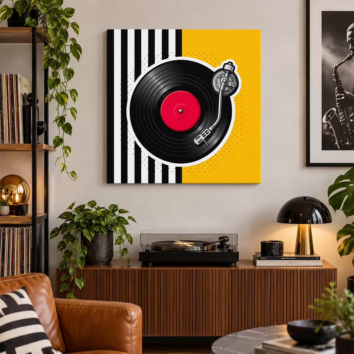  Schilderijen Vinylsfeer voor nostalgische nummers s50789