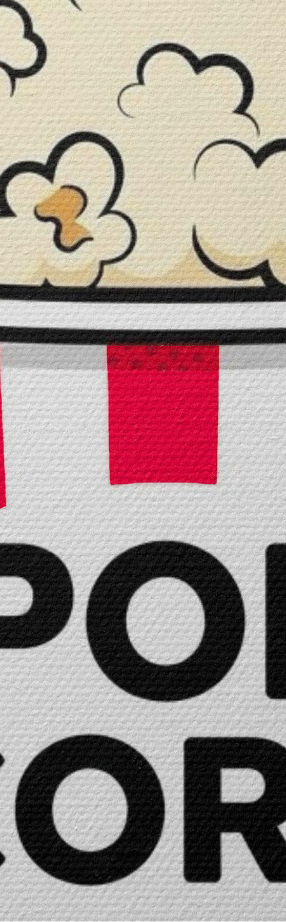  Peintures L'heure du goûter avec du délicieux pop-corn s50791