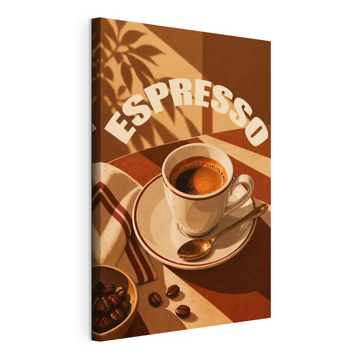  Peintures Un espresso parfumé pour des moments de détente s50871