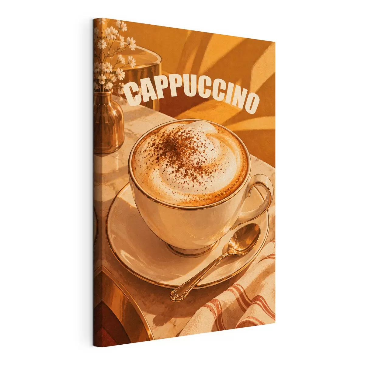  Schilderijen Een heerlijke cappuccino om je dag op te vrolijken s50874