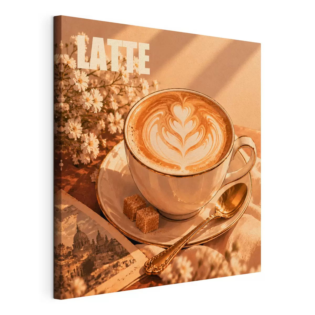  Schilderijen Een heerlijk kopje koffie om de ochtend mee te beginnen s50873