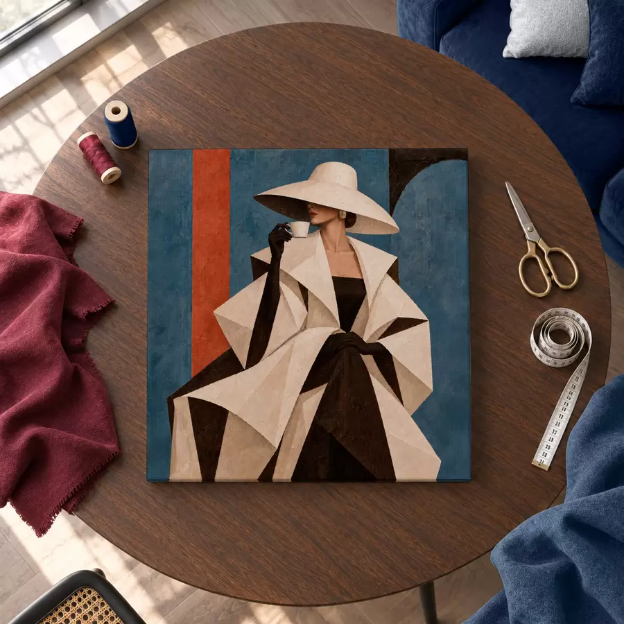  Peintures Déguster l'élégance avec style s50881