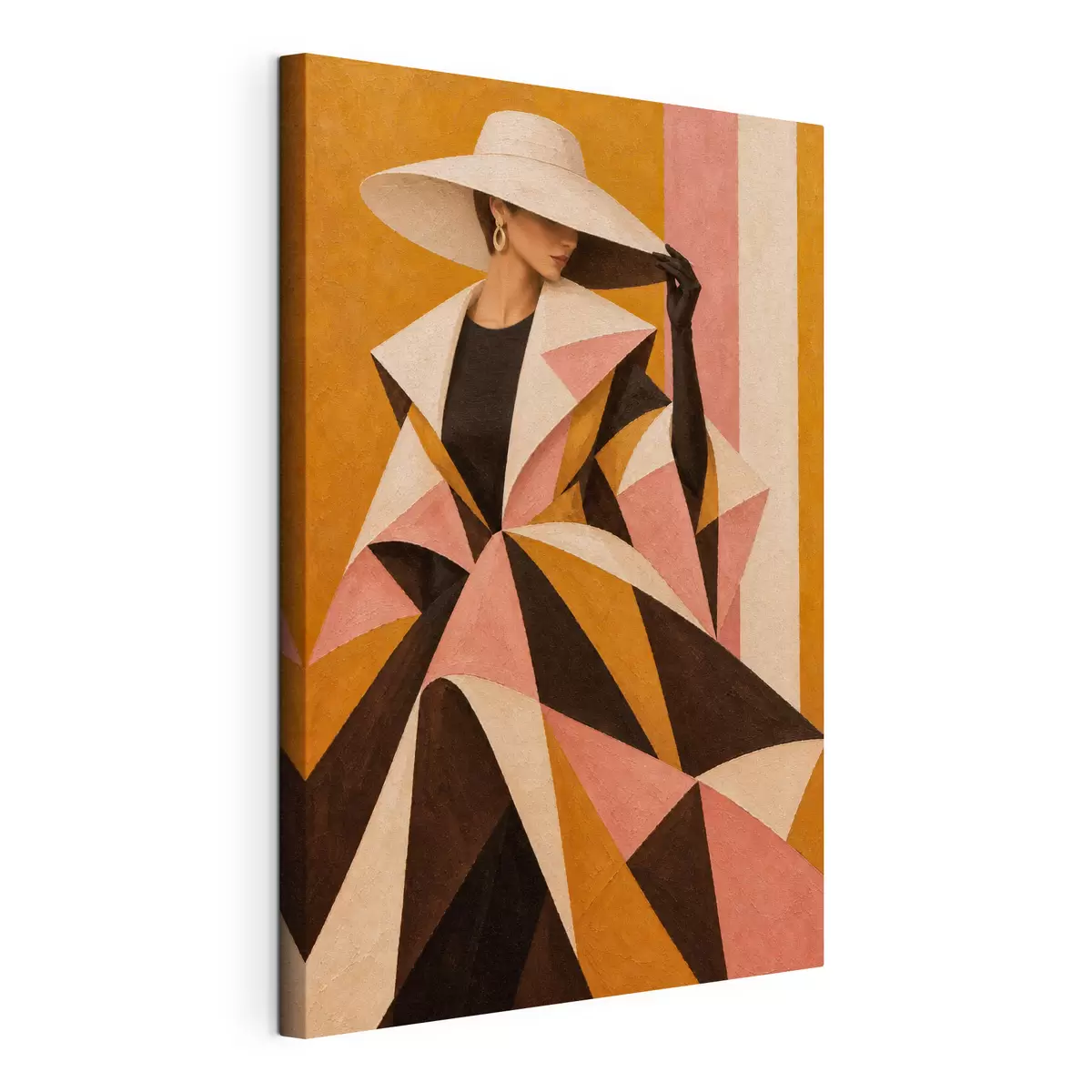  Peintures Une élégance chic aux motifs géométriques s50882