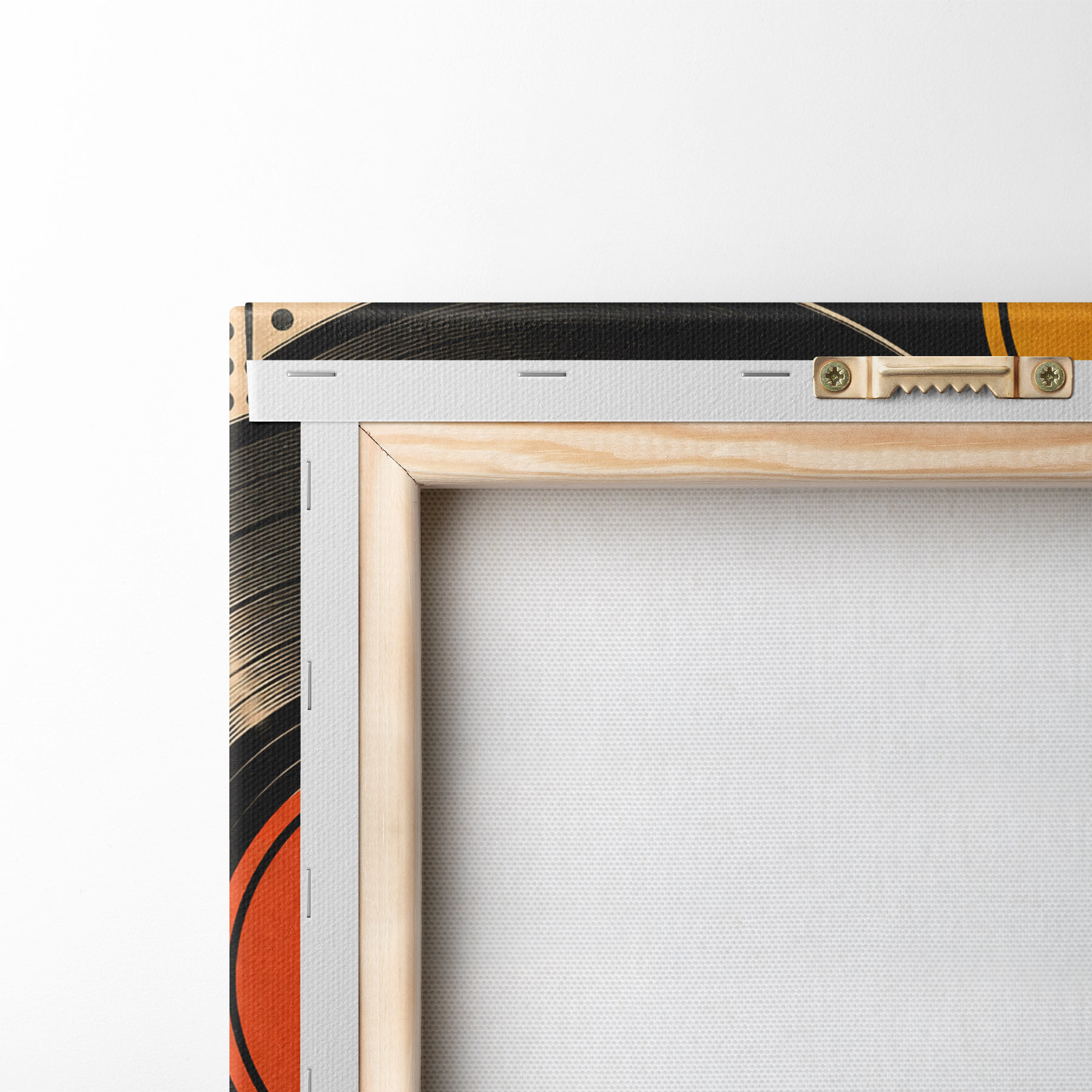  Peintures Une ambiance rétro avec des disques vinyles colorés s50923