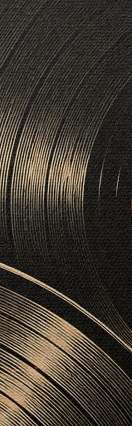  Peintures Une ambiance rétro avec des disques vinyles colorés s50923