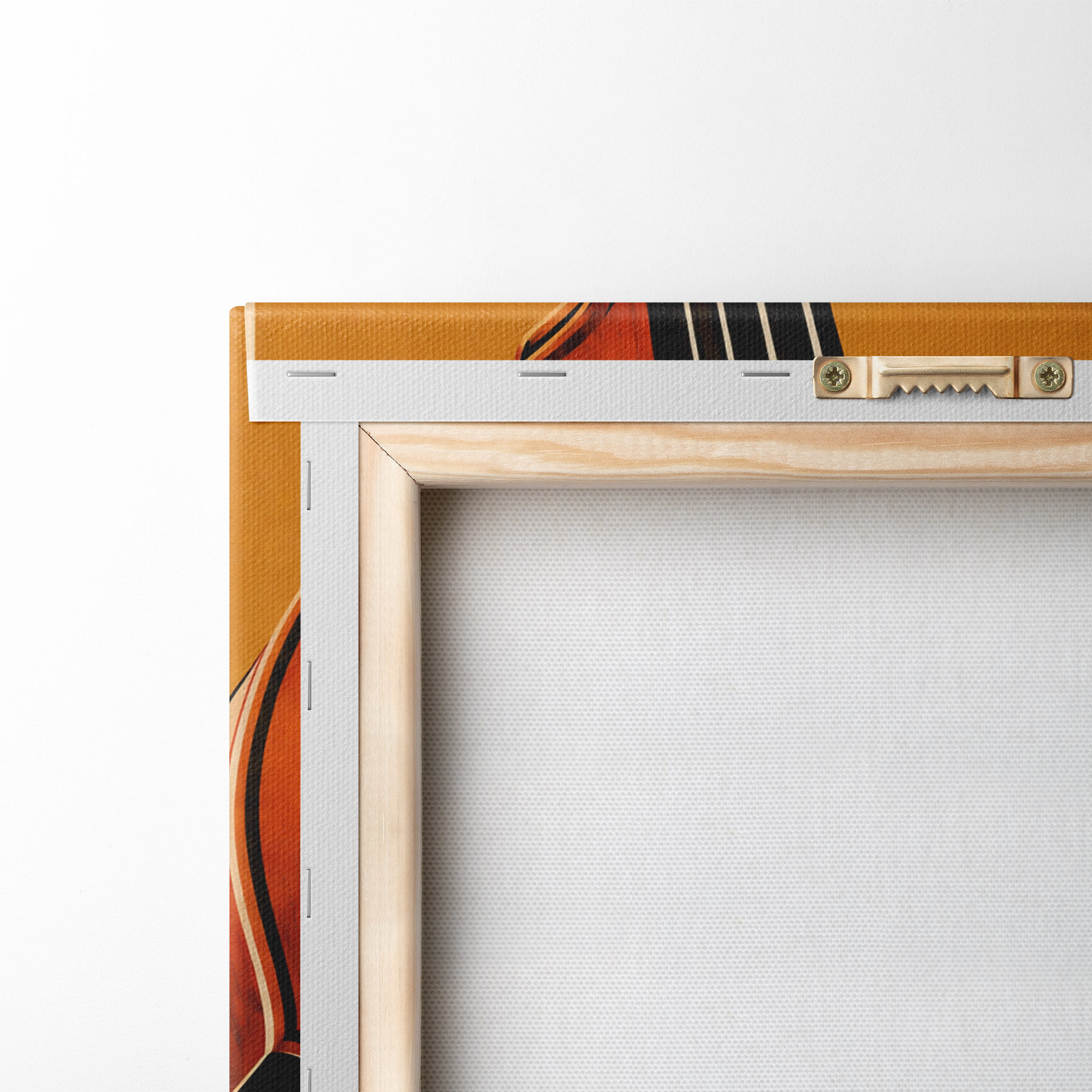  Schilderijen Een elegante hand die een muziekinstrument bespeelt s50926