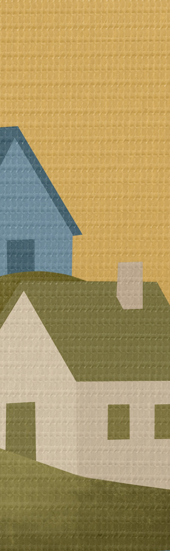 Peintures Des maisons de charme au bord d'un plan d'eau paisible s50734