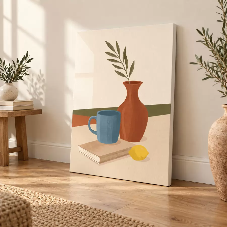  Peintures Une scène apaisante d'une élégance toute simple s50735