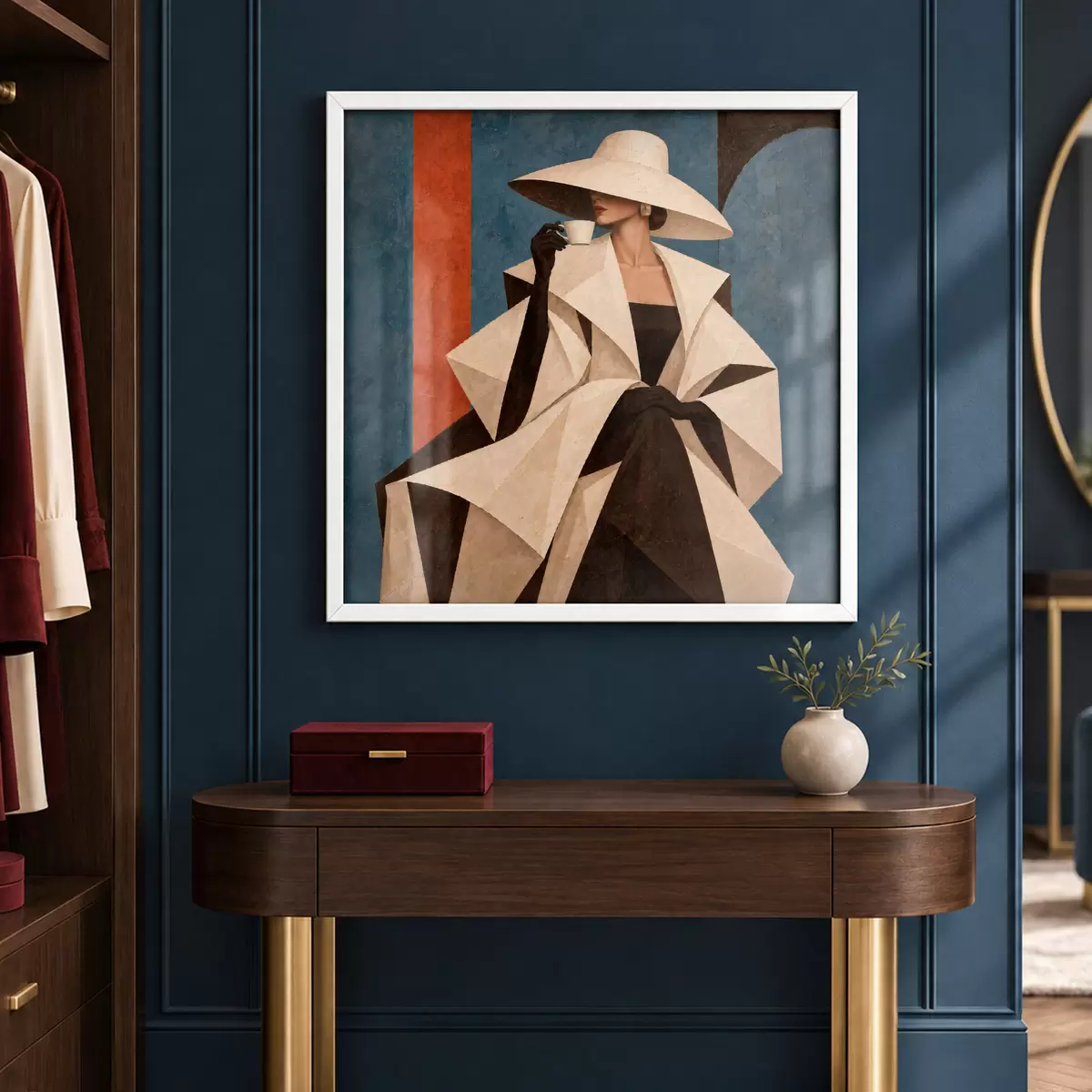 Affiche Une mode élégante avec une touche de modernité f50881